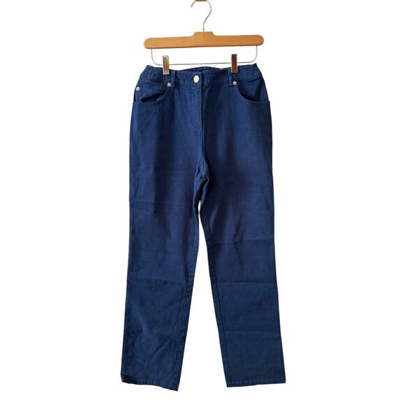 St John Straight Leg Chino Pants Blue - Picture 1 of 7